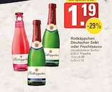 Deutscher Sekt im Angebot bei WEZ in Bad Oeynhausen Deutscher Sekt Angebote von Rotkäppchen bei WEZ Bad Oeynhausen für 1,19 €
