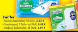 trockene Bodentücher von Swiffer für 4,49 € bei Mäc-Geiz im Angebot trockene Bodentücher von Swiffer im aktuellen Mäc-Geiz Prospekt