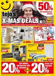 tejo's SB Lagerkauf Prospekt für Neustadt: "tejo's X-MAS DEALS", 16 Seiten, 04.12.2023 - 09.12.2023