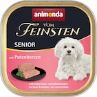 Nassfutter Hund mit Putenherzen, Senior im Angebot bei dm-drogerie markt in Braunschweig Nassfutter Hund mit Putenherzen, Senior Angebote von animonda VOM FEINSTEN bei dm-drogerie markt Braunschweig für 0,95 €