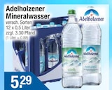 Mineralwasser im Getränke City Prospekt Mineralwasser von Adelholzener im aktuellen Getränke City Prospekt für 5,29 €
