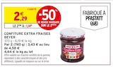 Confiture Extra Fraises - Beyer dans le catalogue Intermarché Contact