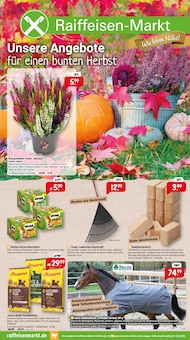 Raiffeisenmarkt Prospekt Unsere Angebote für einen bunten Herbst mit 4 Seiten