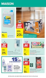 Prix et réduction Etendoir dans le prospectus Carrefour en cours Offre Etendoir dans le catalogue Carrefour du moment à la page 49