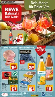 Aktueller REWE Prospekt "Dein Markt" Seite 1 von 27 Seiten für Leverkusen