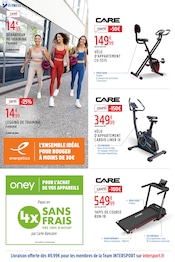 Promos Vélo dans le catalogue "À L'AISE, MÊME SUR LES PRIX" de Intersport à la page 4