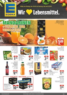 Aktueller EDEKA Prospekt "Wir lieben Lebensmittel!" Seite 1 von 4 Seiten für Dresden