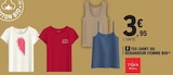 Tee-shirt ou débardeur femme bio à 3,95 € dans le catalogue E.Leclerc