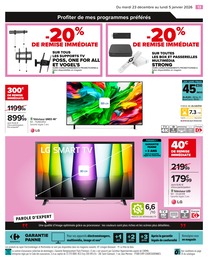 Prix et réduction Multimédia dans le prospectus Carrefour en cours Offre Multimédia dans le catalogue Carrefour du moment à la page 15