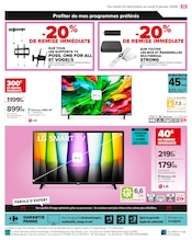 Promos LG dans le catalogue "DÉMARREZ L'ANNÉE AVEC DES OFFRES DERNIER CRI !" de Carrefour à la page 15