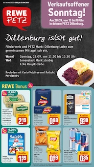 REWE Prospekt Dein Markt mit  Seiten in Dillenburg und Umgebung