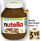 Nuss-Nugat-Creme im Angebot bei E center in Nürtingen Nuss-Nugat-Creme Angebote von Nutella bei E center Nürtingen für 5,99 €