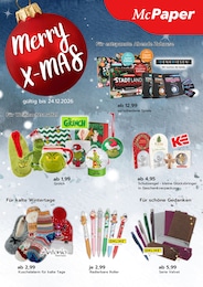 McPaper Prospekt für Augsburg mit 4 Seiten McPaper Prospekt "MERRY X-MAS" für Augsburg, 4 Seiten, 12.10.2026 - 24.12.2026