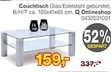 Couchtisch im Angebot bei Opti-Megastore in Waiblingen Couchtisch Angebote bei Opti-Megastore Waiblingen für 159,00 €