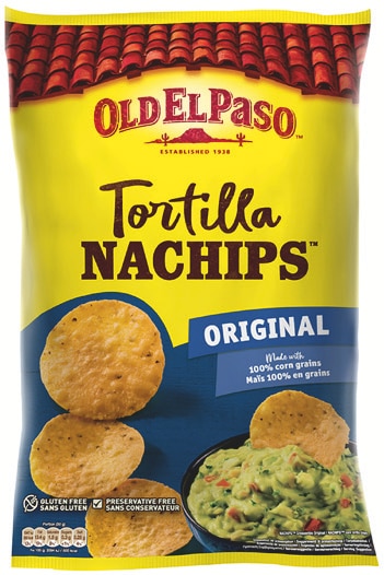 OLD EL PASO Tortilla Chips Fajita ou Nachips Original