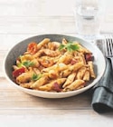 Penne Crevettes et Noix St Jacques ou Radiatori Poulet Chorizo ou Serpentini Poulet Champignons en promo chez U Express La Rochelle à 7,99 €