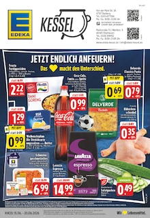 Aktueller EDEKA Prospekt "Aktuelle Angebote" für Duisburg Aktueller EDEKA Prospekt für Duisburg mit Seiten
