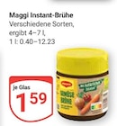 Instant-Brühe im Angebot bei GLOBUS in Bensheim Instant-Brühe Angebote von Maggi bei GLOBUS Bensheim für 1,59 €