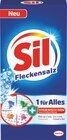 Fleckenspray oder Fleckensalz von Sil für 2,59 € bei Rossmann im Angebot Fleckenspray oder Fleckensalz von Sil im aktuellen Rossmann Prospekt