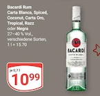Rum Carta Blanca Angebote von Bacardi bei GLOBUS Bad Kreuznach für 10,99 €