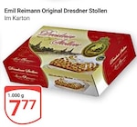GLOBUS Hockenheim - Original Dresdner Stollen Angebot im Prospekt Original Dresdner Stollen bei GLOBUS im Hockenheim Prospekt für 7,77 €