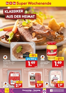 Fleisch im aktuellen Netto Marken-Discount Prospekt (Wuppertal) Fleisch im Netto Marken-Discount Prospekt "Aktuelle Angebote" mit 70 Seiten (Wuppertal)