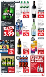 Kaufland Wasser im Prospekt 