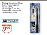 Teleskop-Radmutternschlüssel im Angebot bei GLOBUS in Maintal Teleskop-Radmutternschlüssel Angebote von Cartrend bei GLOBUS Maintal für 9,99 €