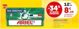 LESSIVE PODS (A) - ARIEL en promo chez Super U Antibes à 8,24 €