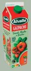 GAZPACHO TOMATE/MENTHE/BASILIC - ALVALLE en promo chez Intermarché GAZPACHO TOMATE/MENTHE/BASILIC - ALVALLE dans le catalogue Intermarché