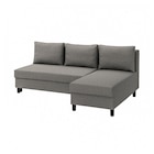 3er-Bettsofa mit Récamiere Knisa graubeige Knisa graubeige bei IKEA im Hanau Prospekt für 349,00 €