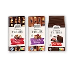 SUR TOUTE LA CONFISERIE DE CHOCOLAT ET LES TABLETTES - LES RECETTES DE L'ATELIER en promo chez Carrefour Le Cannet