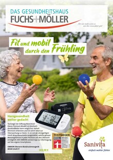 Das Gesundheitshaus Fuchs + Möller Prospekt Fit und mobil durch den Frühling mit  Seiten