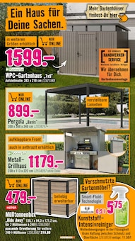 Mülleimer im Hornbach Prospekt "Du willst es. Dann bau es." mit 36 Seiten (Hagen (Stadt der FernUniversität))