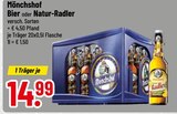 Natur-Radler Angebote von Mönchshof bei Trinkgut Dillingen für 14,99 €