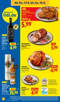 Pute im aktuellen Lidl Prospekt (Ulm) Pute im Lidl Prospekt "LIDL LOHNT SICH" mit 71 Seiten (Ulm)
