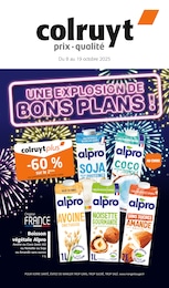 Prospectus Colruyt à La Vacherie: "UNE EXPLOSION DE BONS PLANS !", 32} pages, 08/10/2025 - 19/10/2025