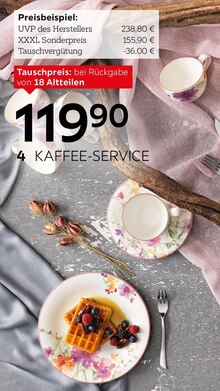 Kaffee-Service bei XXXLutz Möbelhäuser in Augsburg Kaffee-Service im Angebot bei XXXLutz Möbelhäuser Augsburg
