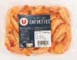 Crevettes entières cuites - U en promo chez Super U Nanterre à 5,00 €