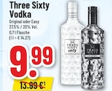 Vodka Original Angebote von Three Sixty bei Trinkgut Arnsberg für 9,99 €