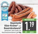 Bayerische Käse-Krainer im EDEKA Prospekt Bayerische Käse-Krainer von im aktuellen EDEKA Prospekt für 1,19 €
