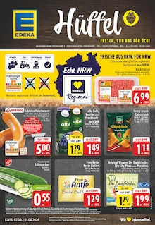 EDEKA Prospekt der Woche "Aktuelle Angebote" Seite 1, 07.04.2026 bis 11.04.2026 für Swisttal Aktueller EDEKA Prospekt "Aktuelle Angebote" Seite 1 von 24 Seiten für Swisttal
