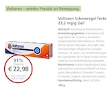 Schmerzgel forte 23,2 mg/g Gel im aktuellen Prospekt bei LINDA in Röthenbach