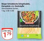 Schwäbische Schupfnudeln Angebote von Burger bei GLOBUS Bruchsal für 1,79 €