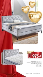 Bett im Polstermöbel Fischer Prospekt "Spektakulärer Neueröffnungs-Endspurt" auf Seite 31