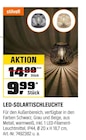 LED-Solartischleuchte bei OBI im Eisenhüttenstadt Prospekt für 9,99 €