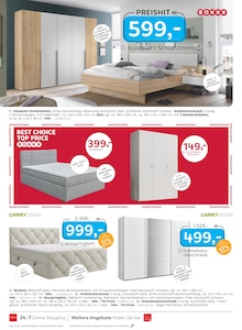 Boxspringbett im aktuellen XXXLutz Möbelhäuser Prospekt (Essen) Boxspringbett im XXXLutz Möbelhäuser Prospekt "Jetzt wird's Wild" mit 12 Seiten (Essen)