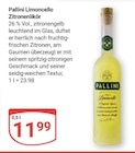 Limoncello Zitronenlikör im Angebot bei GLOBUS in Pirmasens Limoncello Zitronenlikör Angebote von Pallini bei GLOBUS Pirmasens für 11,99 €