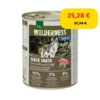 REAL NATURE WILDERNESS Adult Bœuf Black Earth, autruche et buffle 6x800 g - RENA en promo chez Maxi Zoo REAL NATURE WILDERNESS Adult Bœuf Black Earth, autruche et buffle 6x800 g - RENA dans le catalogue Maxi Zoo