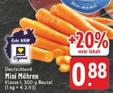 EDEKA - Mini Möhren Angebot im Prospekt Mini Möhren bei EDEKA im Prospekt "" für 0,88 €